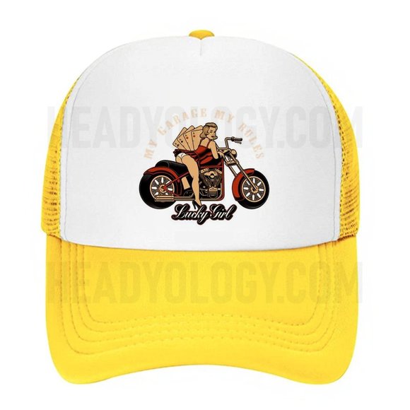 Naughty Girl Motorcycle Hats For Women (choose your color) - Picture 4 of 9